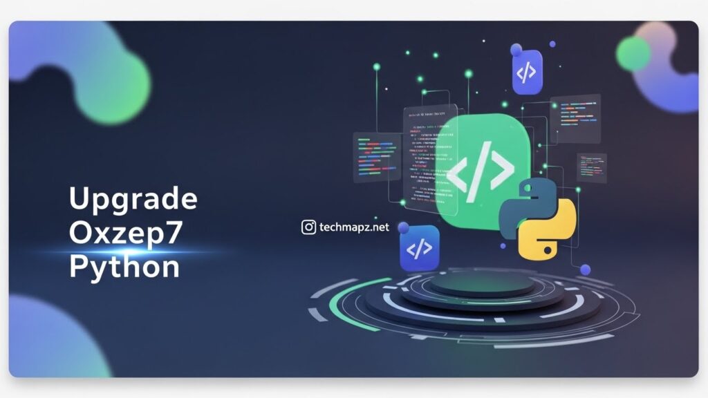 Upgrade Oxzep7 Python