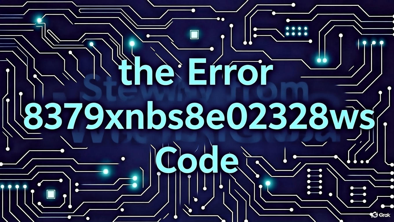 the Error 8379xnbs8e02328ws Code