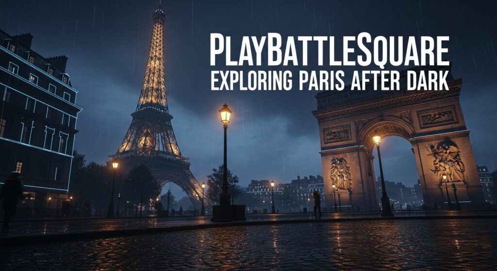 PlayBattleSquare Exploring Paris After Dark